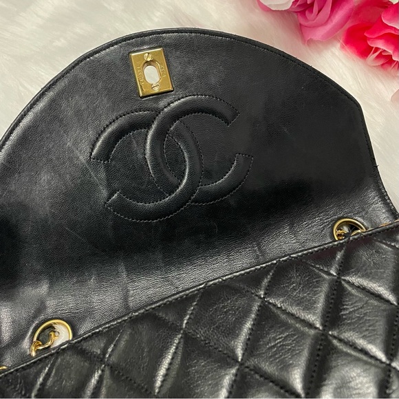 Vintage Chanel Round Half Moon Flap - Picture 7 of 13